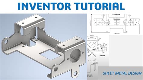 autodesk sheet metal tutorial|sheet metal inventor tutorial.